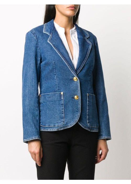 Tory Burch Denim Blazer, Women's Fashion, Coats, Jackets and Outerwear on  Carousell