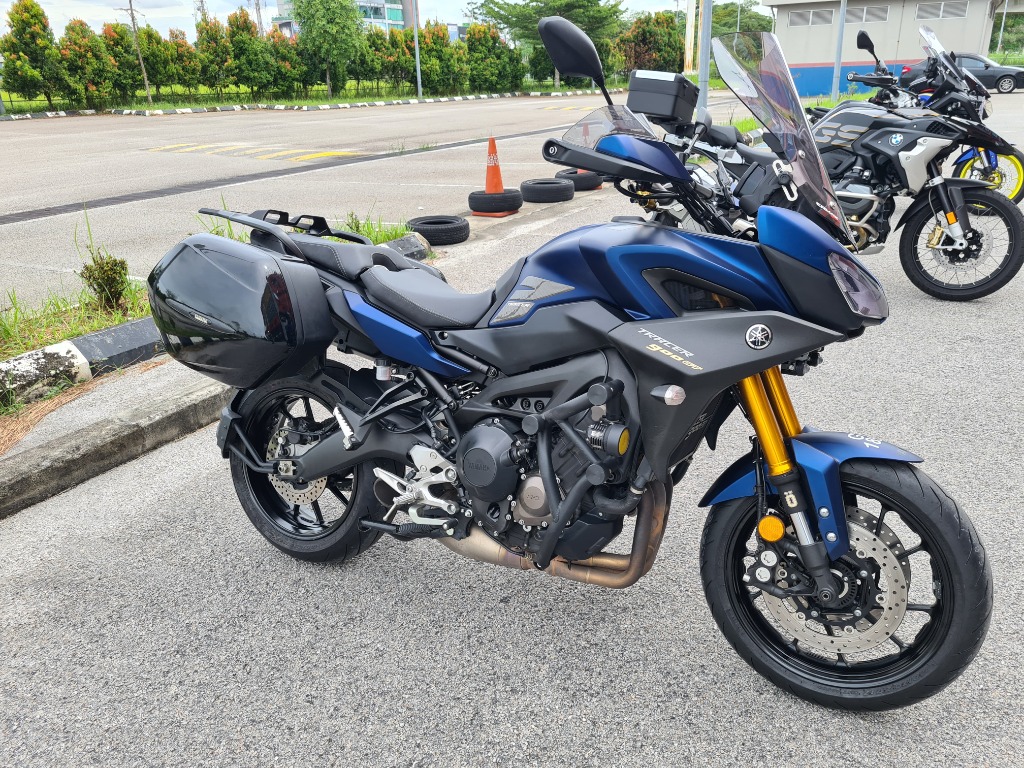 Tracer 900 gt side cases sale