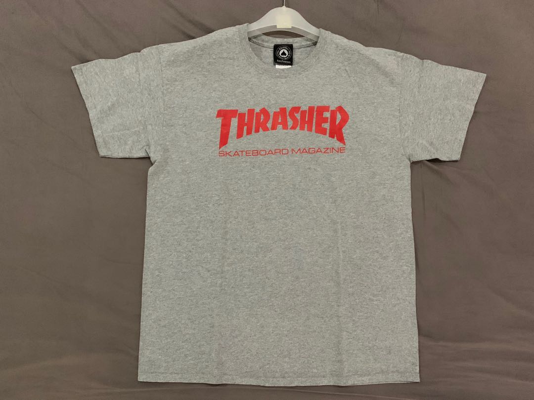 thrasher gray shirt