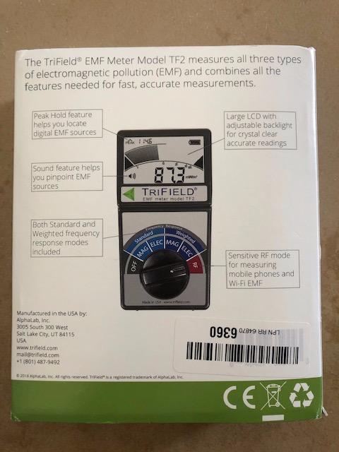 Trifield EMF Meter Model TF2 Made in USA 美國名廠電磁場幅射測量器