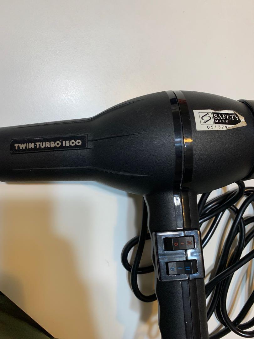 Twin Turbo 1500 Hair Dryer, Health & Beauty, Hair Care on Carousell