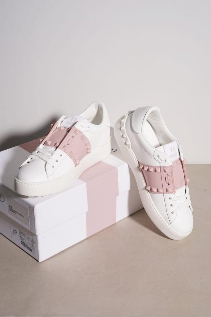 Scarpe Valentino Rosa Sneaker Valentino Rockstud Sneaker Rosa