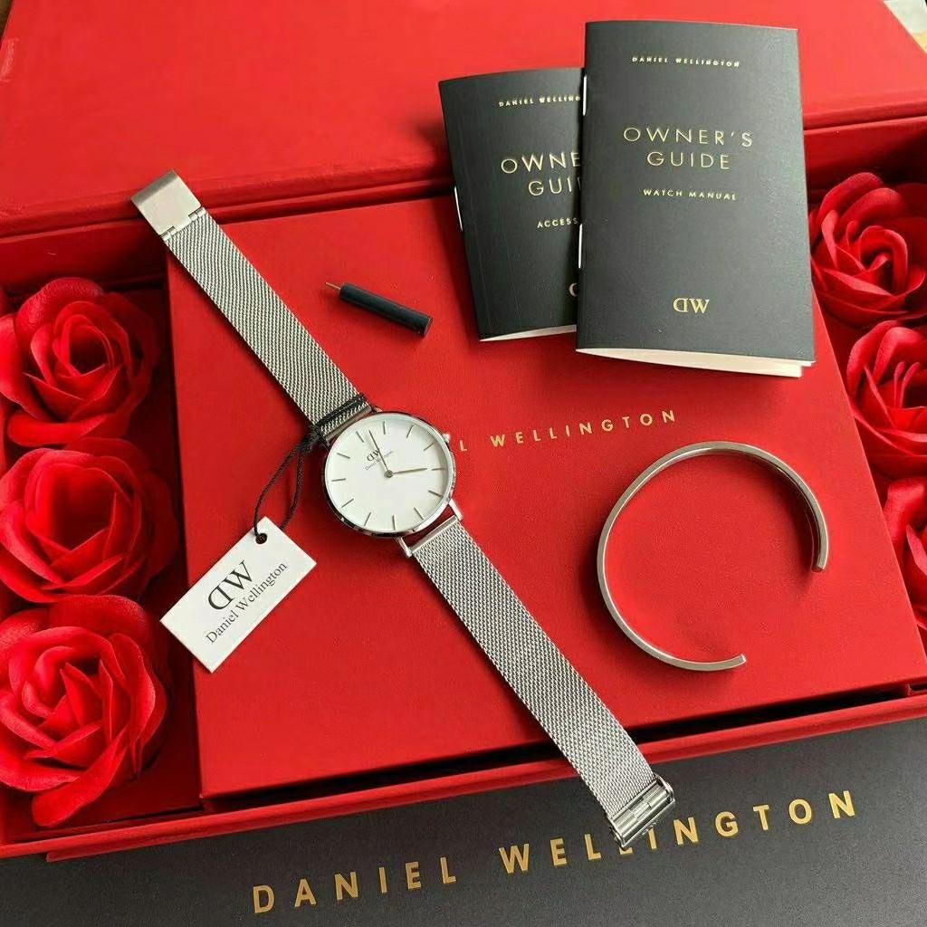 VERIFIED SERIAL NUMBER Daniel Wellington Petite Sterling Gift Set