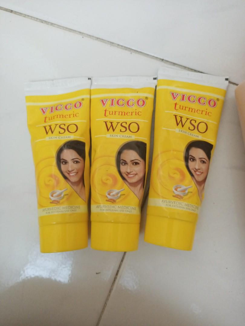 Vicco turmeric wso cream, Health & Beauty, Face & Skin Care on Carousell