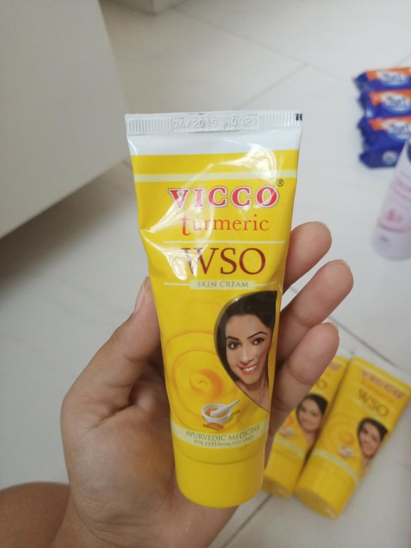 Vicco turmeric wso cream, Health & Beauty, Face & Skin Care on Carousell