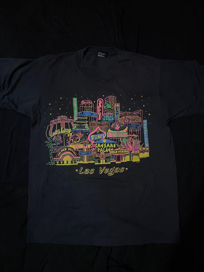 Vintage Las Vegas shirt 91, Men&rsquo;s Fashion, Tops & Sets, Tshirts & Polo