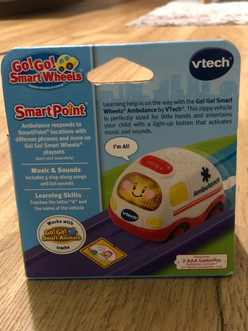 Vtech Go Go Smart Wheel (Ambulance), Hobbies & Toys, Toys & Games on