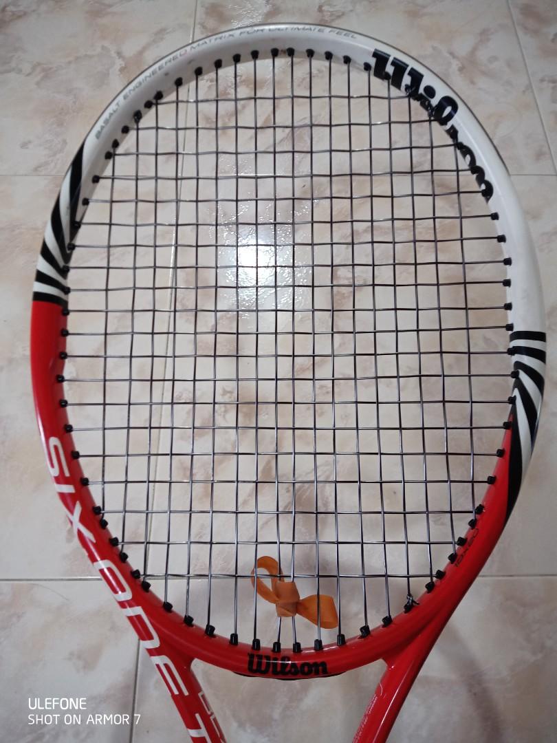 Wilson BLX Amplifeel Six.One 95 Team Tennis Racquet, Sports Equipment