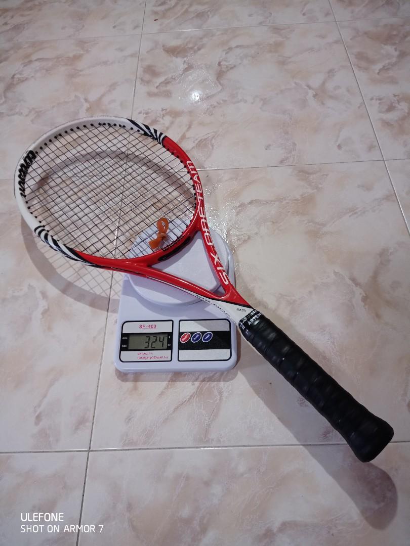 Wilson BLX Amplifeel Six.One 95 Team Tennis Racquet, Sports Equipment