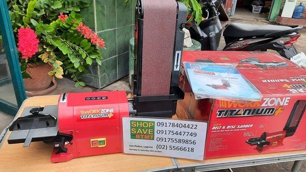 Workzone Belt and Disc Sander 450W Commercial Industrial