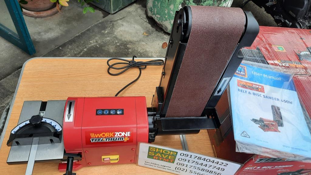 Aldi belt and on sale disc sander