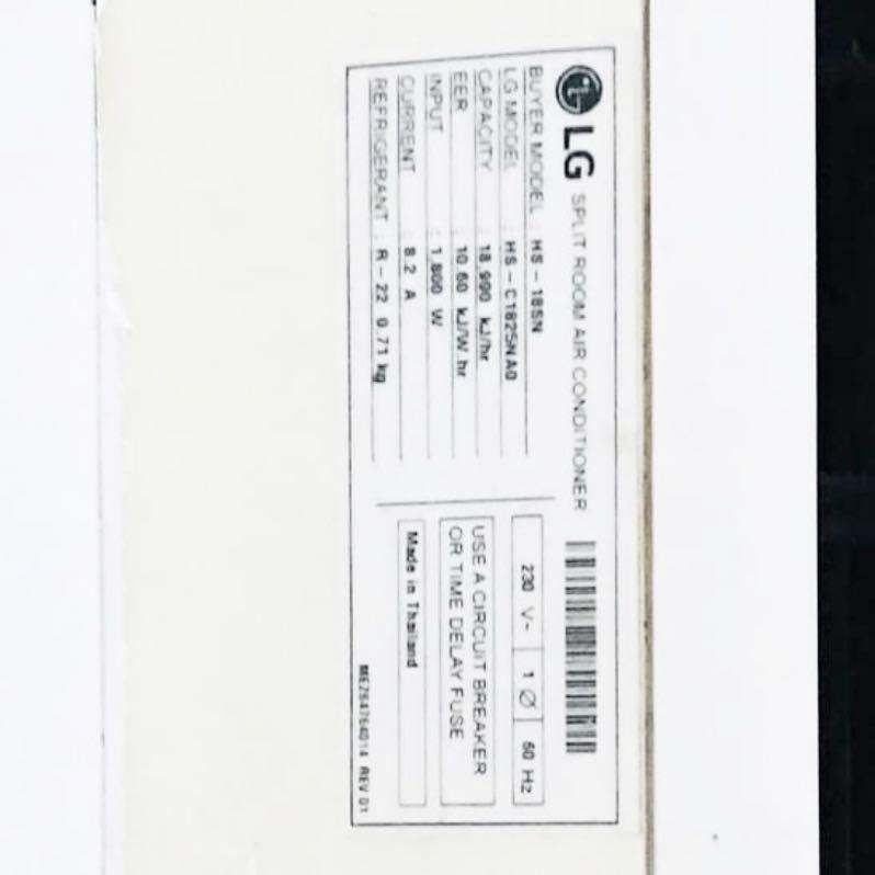 2hp Split type LG ac (Category: Air Conditioning and Heating) located in Quezon City. Submitted by raymondhakobo (Listing ID 1070583121, Image 3). Description: Company went under. Selling this unit in very good conditio .
