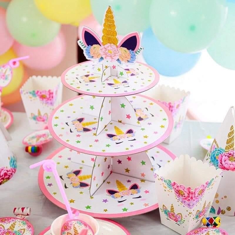 3Tier CupCake Stand (Category: Bakeware) located in Manila. Submitted by xjballoonspartyneeds (Listing ID 1070642307, Image 3). Description: 3Tier Cupcake Stand Unicorn DesiGn AvaiLable Here Pm me For More detaiLs...