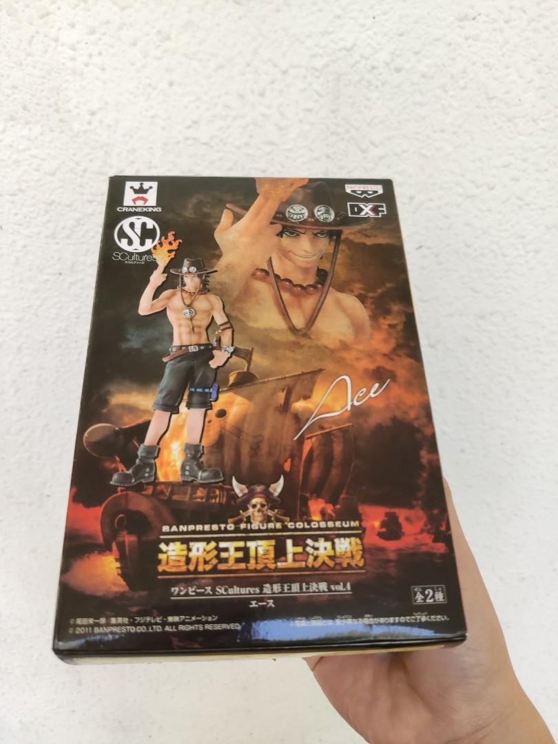 絕版金證日版海賊王造型王頂上決戰1 第四彈艾斯one Piece Dxf Scultures Big Banpresto Figure Colosseum I Vol 4 Ace 景品 玩具 遊戲類 玩具