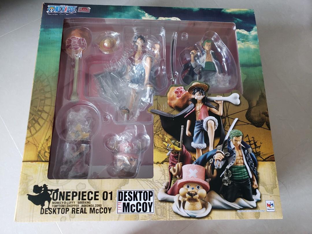 日版海賊王DESKTOP REAL McCOY ONE PIECE 01, 興趣及遊戲, 玩具& 遊戲