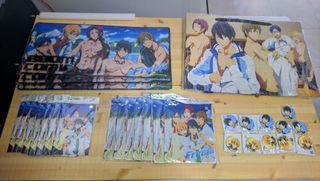 🉐 Assorted Free! - Iwatobi Swim Club Assorted Fukubukuro Items Bulk Set 福袋 (Price for all)