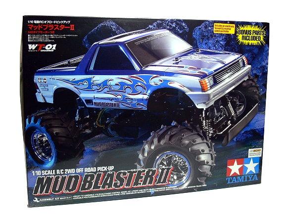 田宮遙控模型車Tamiya 1/10 MUD BLASTER II WT01 2WD & ESC