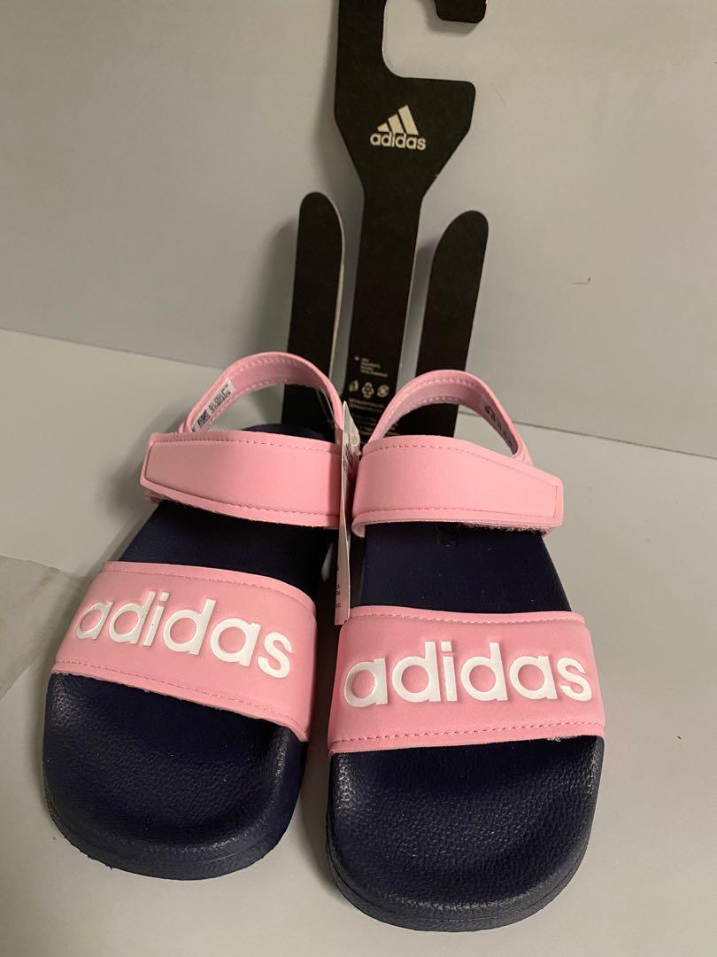 adidas adilette boys sandals on Adidas Adilette Comfort Sandals Babies Kids Babies Kids Fashion On Carousell