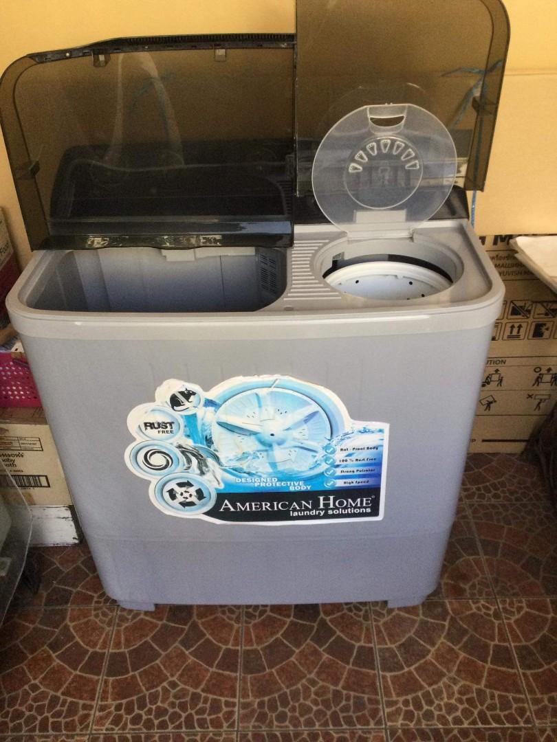 American Home Washing Machine Tv Home Appliances Washing Machines And Dryers On Carousell