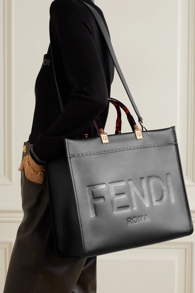 Authentic New Fendi Sunshine Shopper, Luxury, Bags & Wallets on Carousell