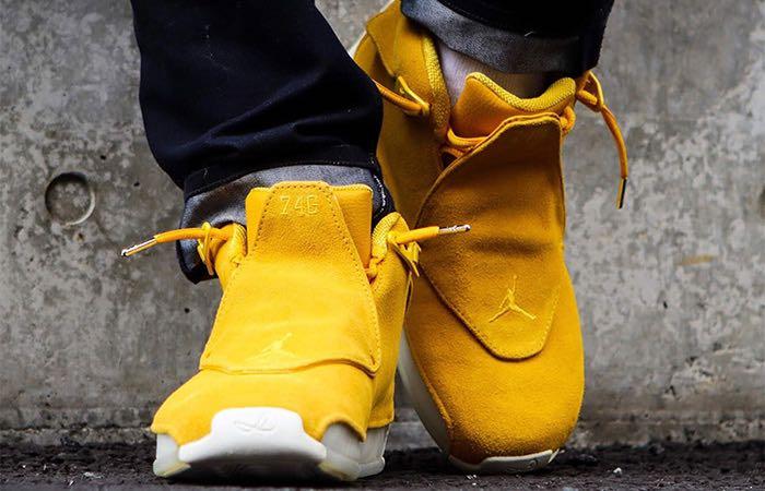 retro 18 yellow