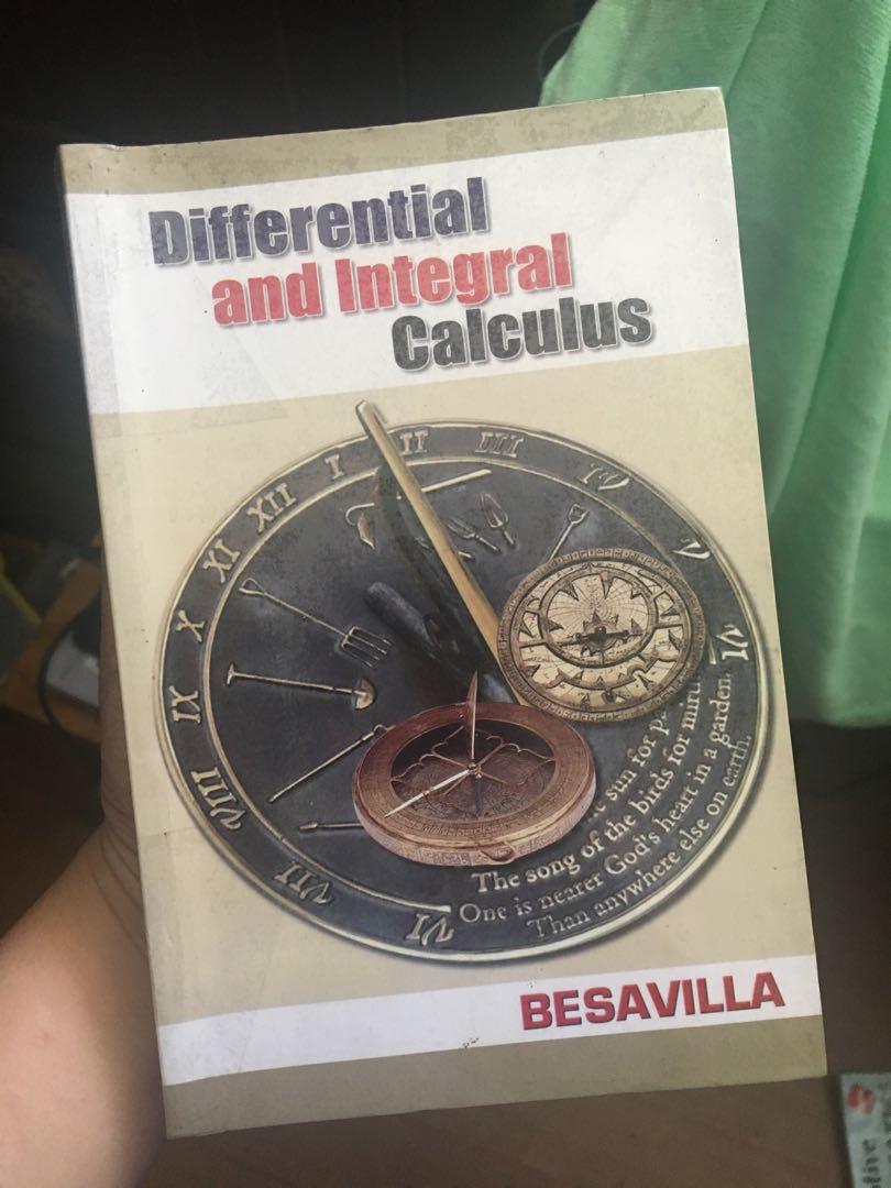 Besavilla Differential and Integral Calculus, Hobbies & Toys, Books