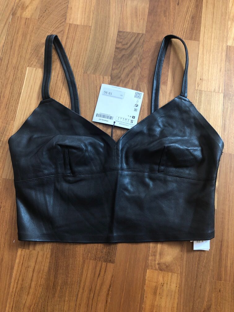 leather bustier