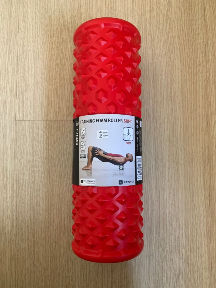 Onderdrukking Geliefde Achtervoegsel BRAND NEW Domyos Foam Roller 全新健身按摩滾筒, 運動產品, 運動與健身, 運動與健身- 拉伸配件- Carousell