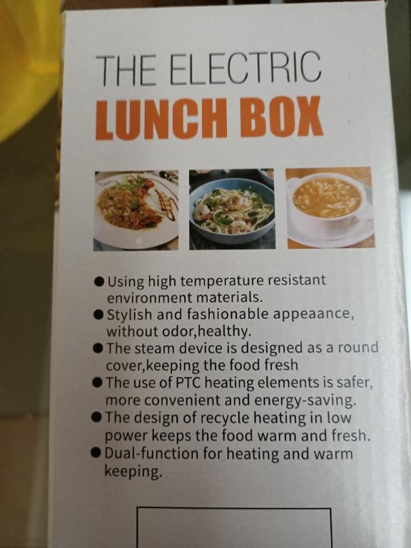 Brand new electric lunch box. Model YY3166, Furniture & Home Living