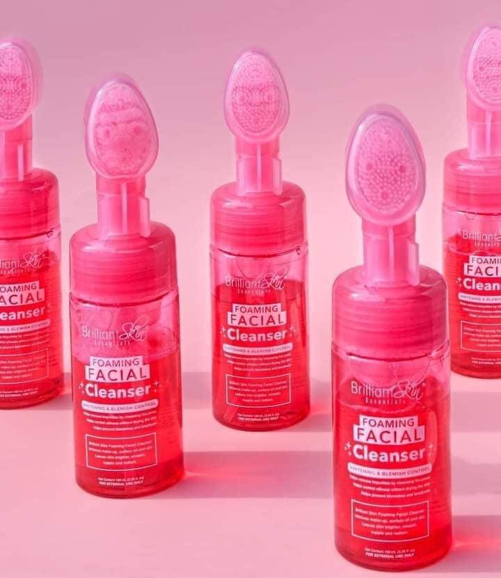 brilliant foaming facial cleanser