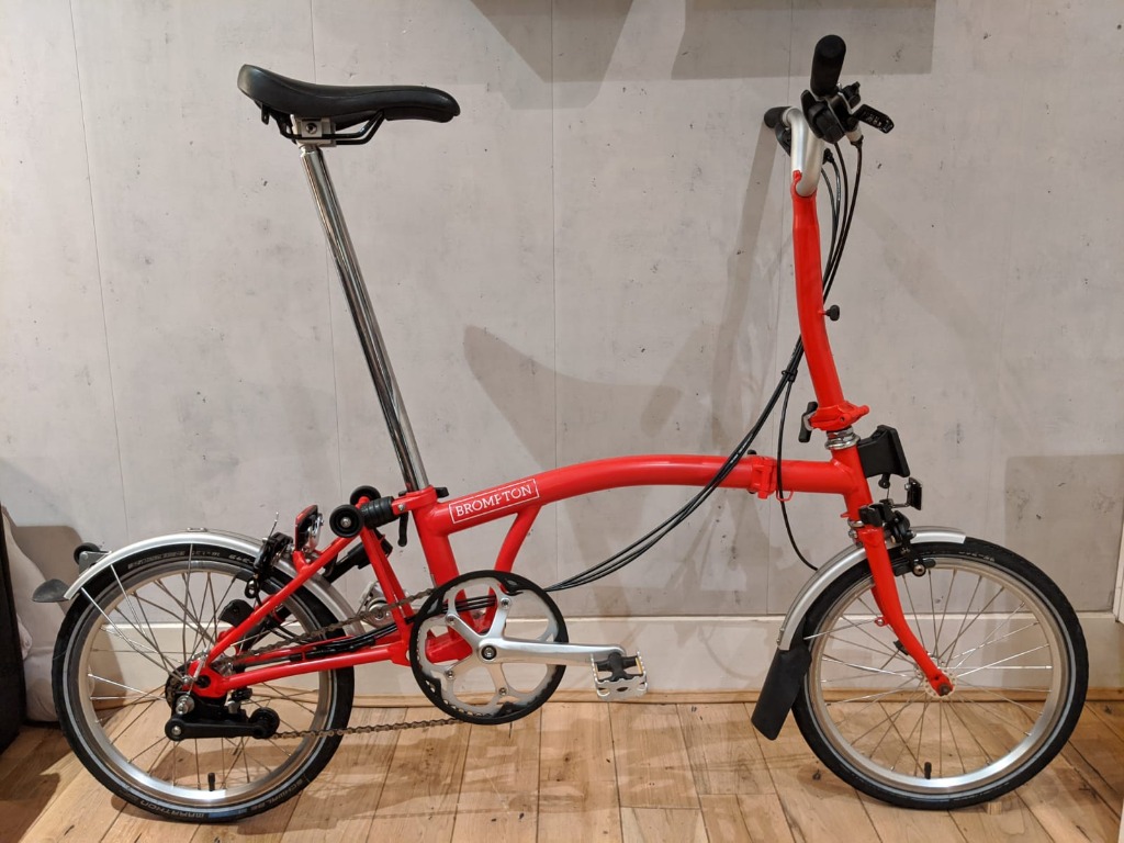 Brompton red hotsell