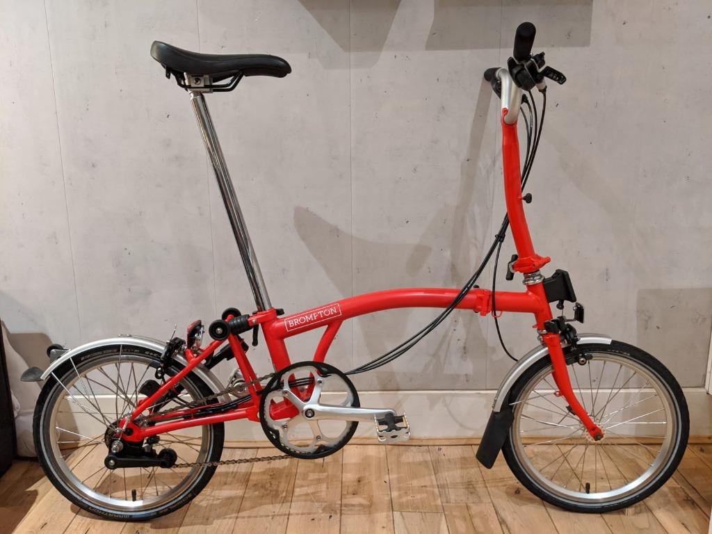 Brompton m6l red new arrivals