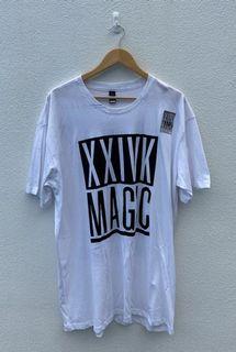 Bruno Mars 24K white tee