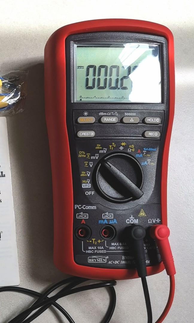Brymen BM869s Digital Multimeter, Health & Nutrition, Health Monitors