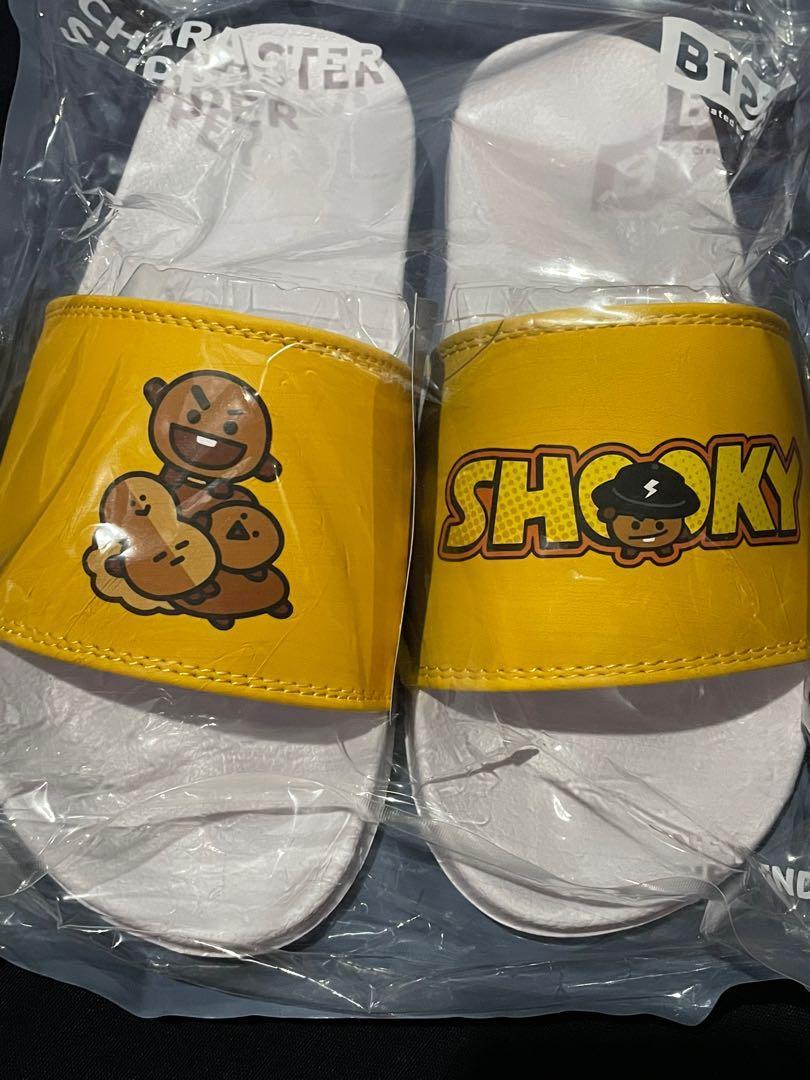 BTS BT21 SHOOKY POP UP SLIPERS, Hobbies 