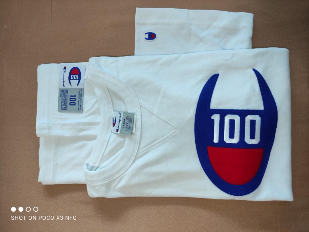 Champion 100th anniversary tee discount