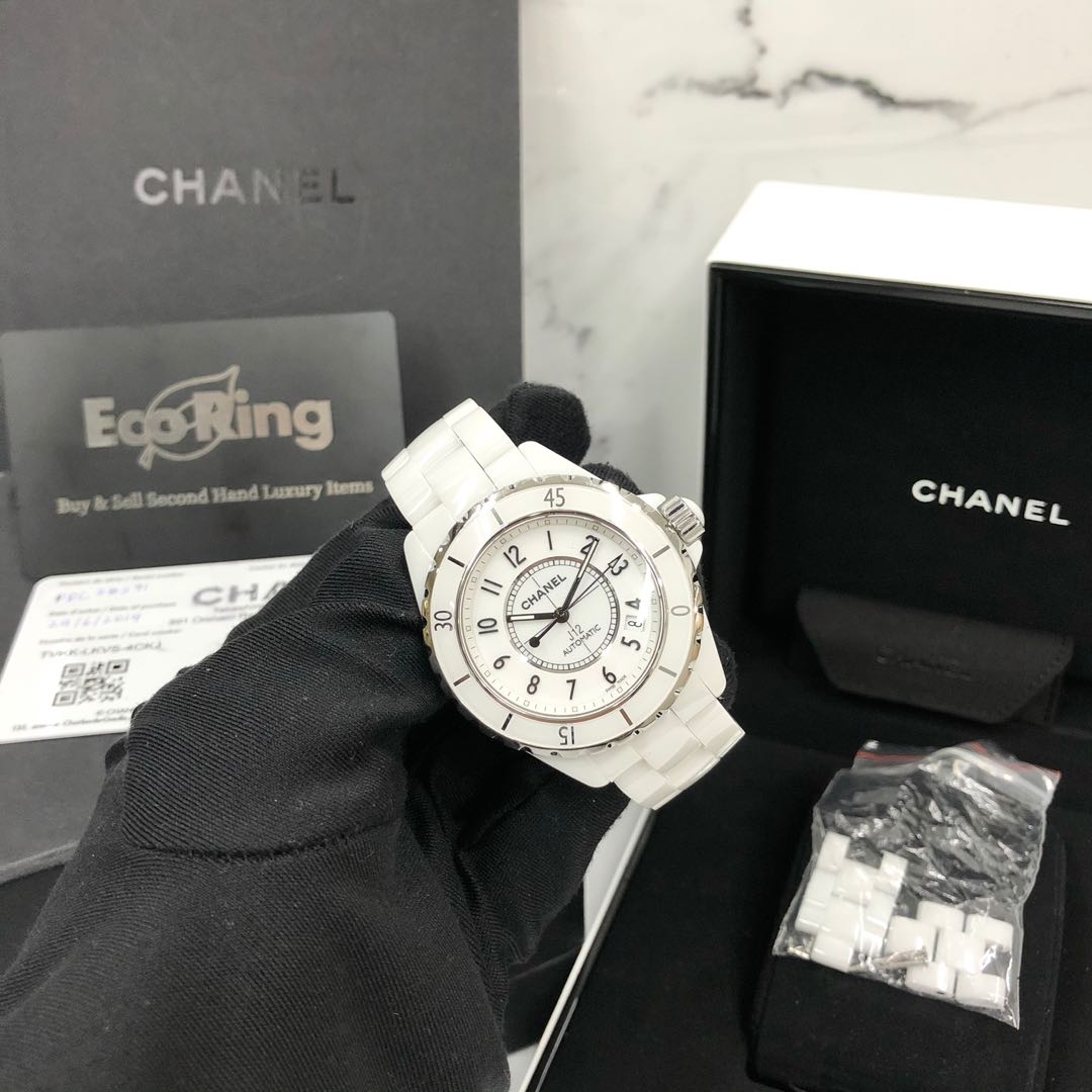 Chanel J12 H0970 White Automatic Watch 217002578 ~, Luxury ...