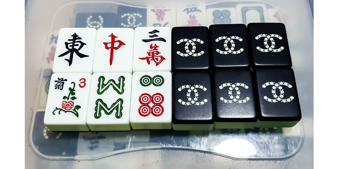 Chanel Mahjong Set (Black)