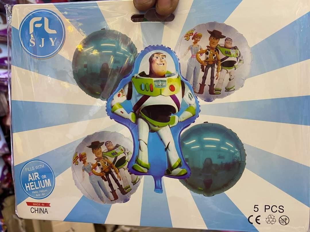 Character FoiL BaLLoon Set, Hobbies & Toys, Stationary & Craft, Art ...