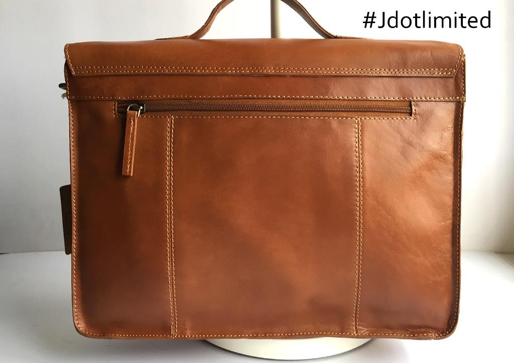 Clarks Tanfield Lane Leather Satchel Briefcase Men s Fashion