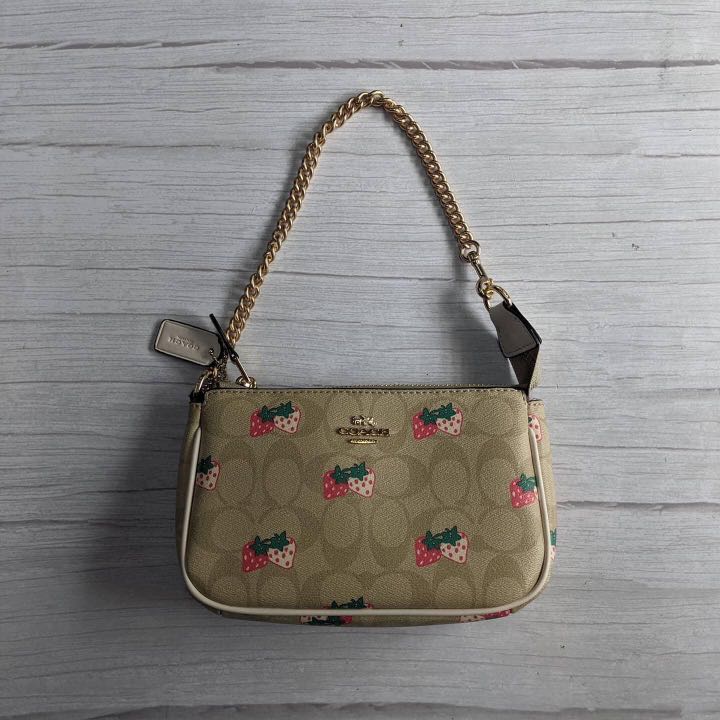 coach strawberry sling bag