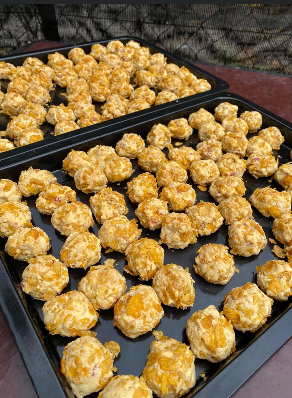 Conflake crunchy biskut Biskut Raya
