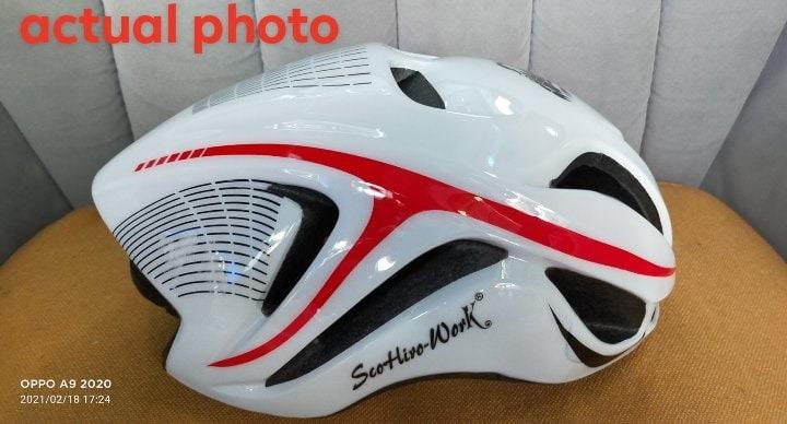 ScoHiro-Work Ultralight Cycling Bike Helmet (Item Code 272) (Category: Bicycles) located in Marikina City. Submitted by skowshop (Listing ID 1070498985, Image 3). Description: About this item: Material：EPS + PC Gender：Unisex Weight (g)：230G Type：Integrally-molded Helmet Brand Name：SCOHIRO-WORK Sport Type：Cycling, Bicycle #cyclinghelmet #helmet #bikehelmet #scohirowork #ultralightcyclinghelmet #ultralightbikehelmet #ultralighthelmet.