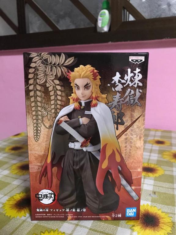 Demon Slayer Kimetsu No Yaiba Figure Vol 10 Kyojuro Rengoku Hobbies Toys Toys Games On Carousell