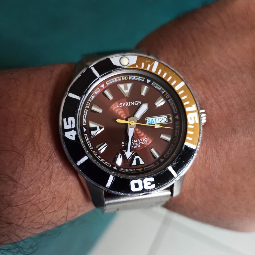 Divers Watch J springs automatic under seiko corp, Men's Fashion, Watches &  Accessories, Watches on Carousell