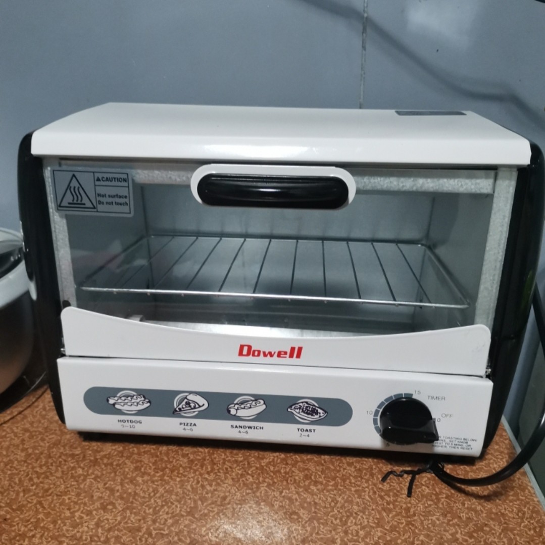Dowell Electric Oven Toaster 15 for pizza, sandwich, toast, hotdog, TV & Home Appliances