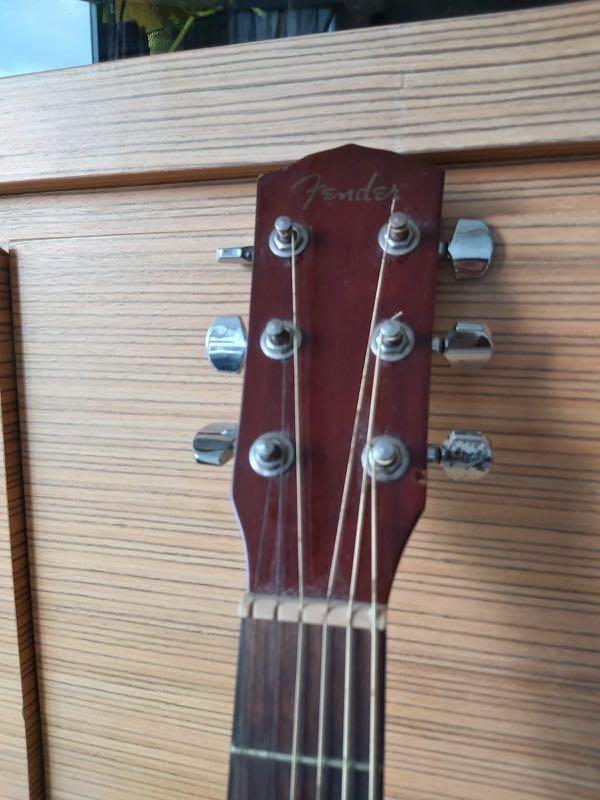 Fender CD60 Acoustic Guitar, Hobbies & Toys, Music & Media, Musical ...