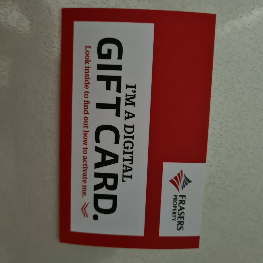 Fraser digital gift card worth 170, Tickets & Vouchers, Vouchers on