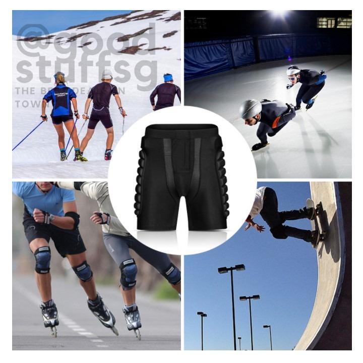 FREE 🚚] Hip Butt Protection Padded Shorts Armor Hip Protection Shorts Pad  for Snowboarding Skating Skiing Riding, Sports Equipment, Bicycles & Parts,  Parts & Accessories on Carousell