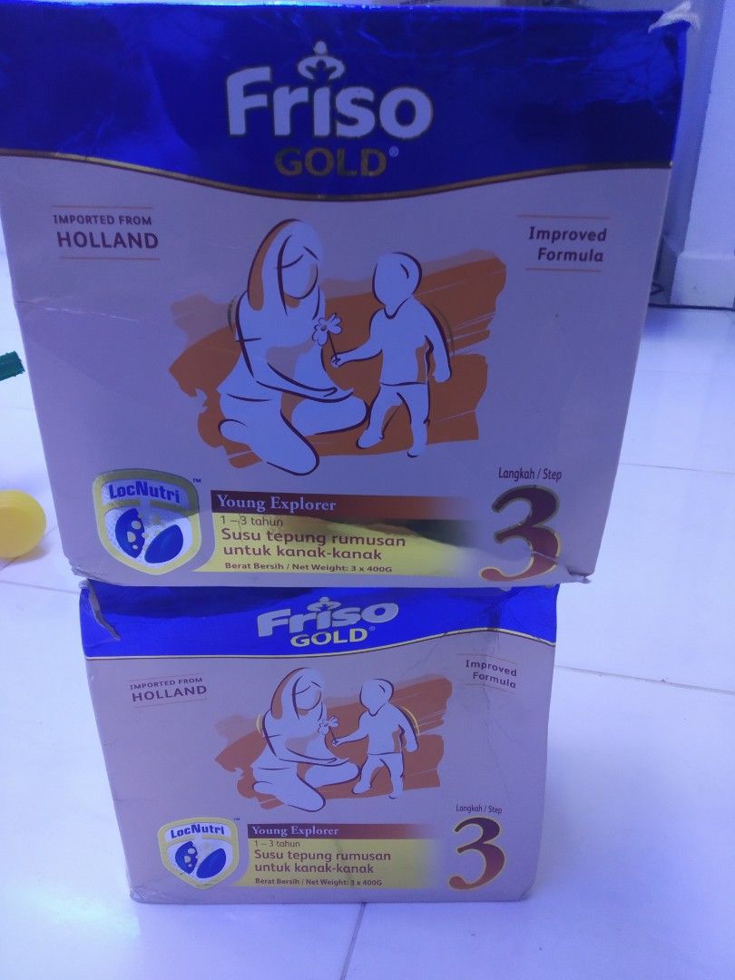 Free Susu Friso Gold Step 3 1 3 Tahun Babies Kids Nursing Feeding On Carousell